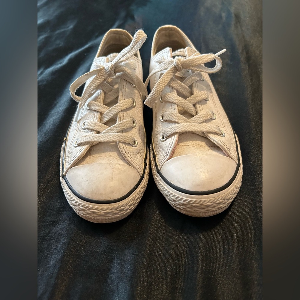Classic White Kids Converse